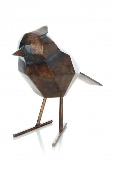 Skulptur Songbird 110 Bronze